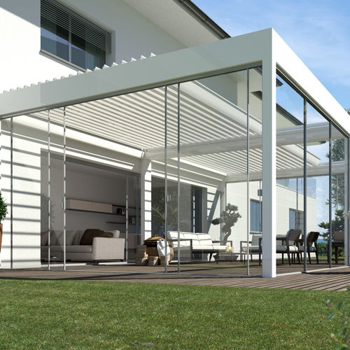 Солнцезащитное устройство из экструдированного алюминия - OSKURA WATERPROOF  - Sunroom S.p.A. - для кровли / для навеса / для веранды