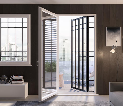 Дверь для экстерьера - MODEL ANTA - Sunroom S.p.A. - из металла / из стали / из гальванизированной стали