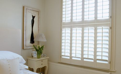 Створчатая ставня - The New England Shutter Company - из дерева / для окна