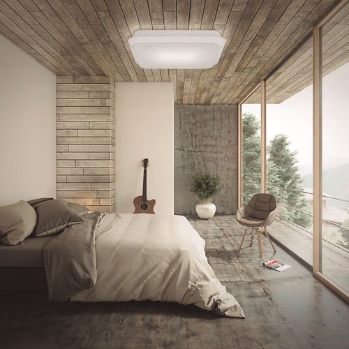 Современный потолочный светильник - CLOUD - Ole! Lighting - круглый / квадратный / из полотна