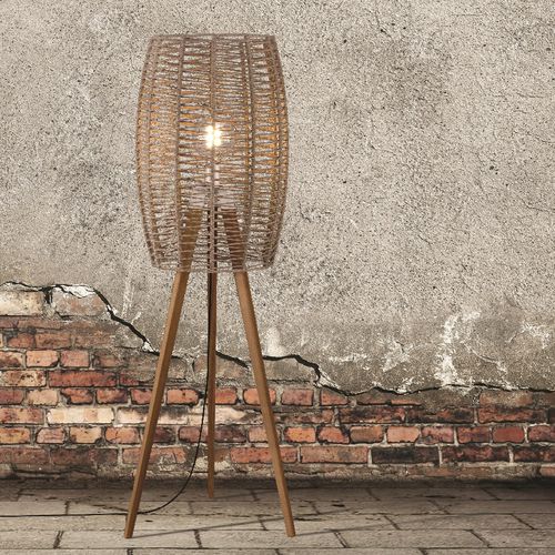 Напольная лампа - POMA - Ole! Lighting - из металла / из веревки / современная