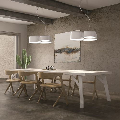 Подвесная лампа - POT - Ole! Lighting - из металла / из акрила / современная