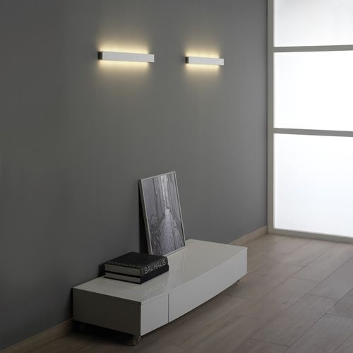 Настенный светильник минималистский дизайн - MANOLO - Ole! Lighting - для наружного применения / из алюминия / из дерева