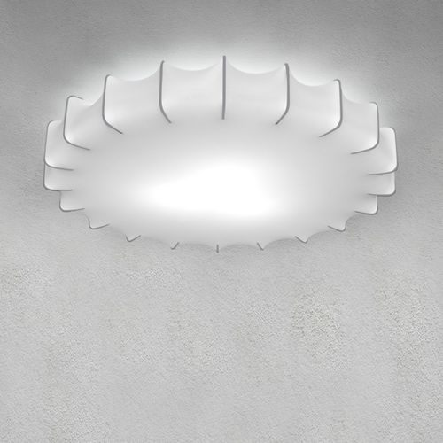 Современный потолочный светильник - SWEET - Ole! Lighting - круглый / из полотна / LED