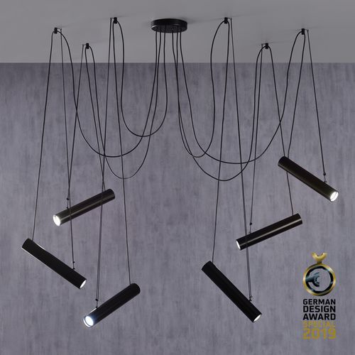 Подвесная лампа - PEPO - Ole! Lighting - из алюминия / минималистский дизайн / проводная