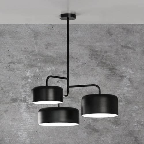 Современный потолочный светильник - TONO - Ole! Lighting - круглый / из металла / из акрила