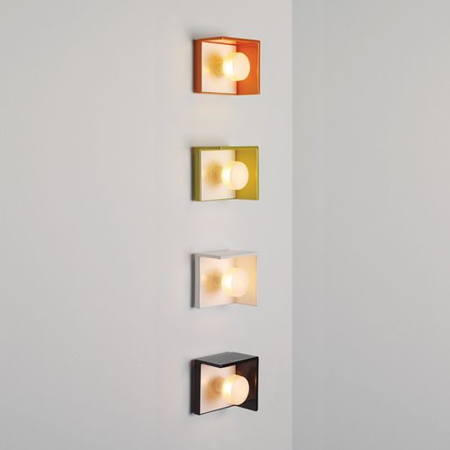 Современный настенный светильник - BIS - Ole! Lighting - для наружного применения / из боросиликатного стекла / из керамики