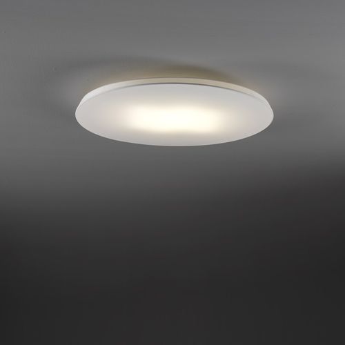 Современный потолочный светильник - PLANE - Ole! Lighting - круглый / из полотна / LED