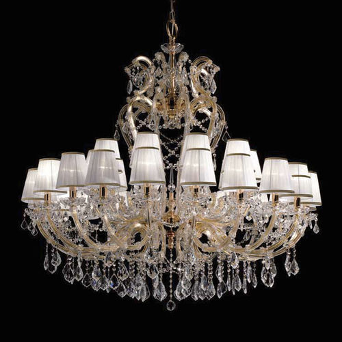 Классическая люстра - OPERA - Prearo Collezioni Luce - из стекла / из металла / из ткани