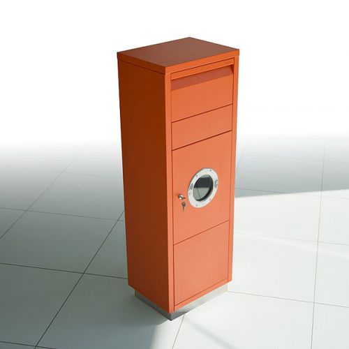 Почтовый ящик на ножке - LETTERMAN OVATION 1 - ORANGE - RADIUS DESIGN - индивидуальный