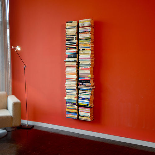 Настенный книжный шкаф - BOOKSBAUM 1 - RADIUS DESIGN - современный / из стали, покрытой порошком