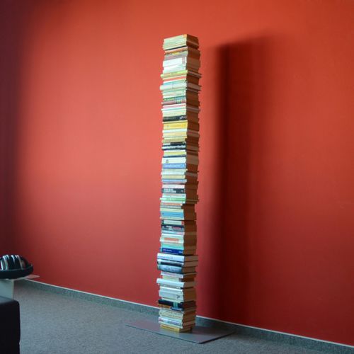 Высокий книжный шкаф - BOOKSBAUM 2 BIG - RADIUS DESIGN - современный / из стали, покрытой порошком