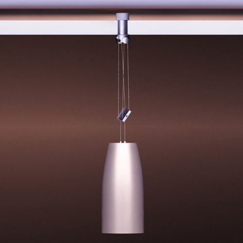 Галогенный светильник на рейке - 1-LIGHT - RADIUS DESIGN - круглый / из алюминия / для профессионального использования