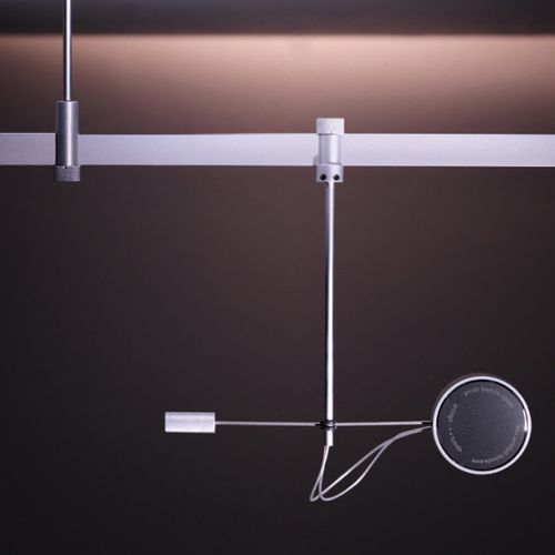 Галогенный светильник на рейке - ABSOLUT - RADIUS DESIGN - круглый / из алюминия / из латуни