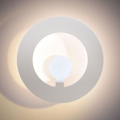 Настенный светильник уникальный дизайн - ABSOLUT CIRCLE - RADIUS DESIGN - для интерьера / из стали / из пластика