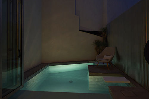 Бассейн для наружного применения - LA ROCHE SUR YON - PISCINES CARRE BLEU - для интерьера / для гостиницы / заглубленный