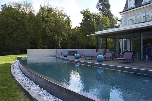 Бассейн для наружного применения - CB ST ETIENNE - PISCINES CARRE BLEU - заглубленный / из бетона
