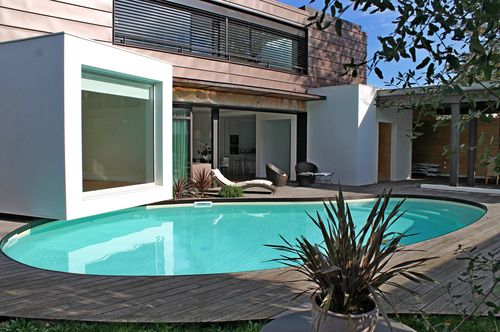 Бассейн для наружного применения - PPA BIARRITZ - PISCINES CARRE BLEU - заглубленный / из бетона