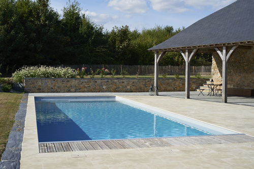 Бассейн плавательный бассейн - DESIGN 72 MAYENNE - PISCINES CARRE BLEU - для наружного применения / заглубленный / из бетона