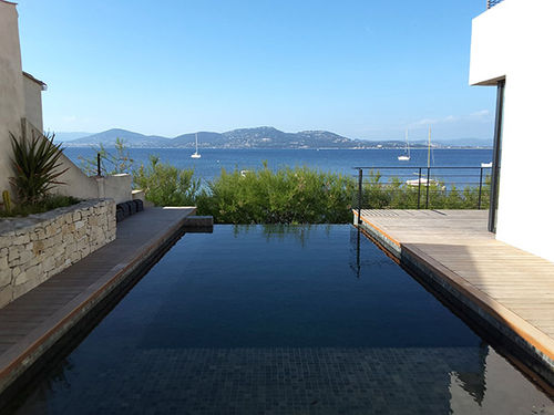 Переливной бассейн - RENOVATION PISCINE A DEBORDEMENT HYERES 83 - PISCINES CARRE BLEU - на заказ / для наружного применения / заглубленный