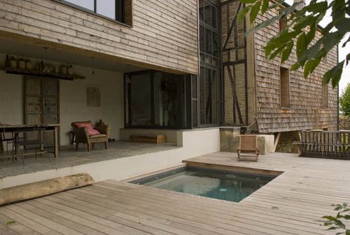 Бассейн для наружного применения - TROYES (10) - PISCINES CARRE BLEU - заглубленный / из бетона