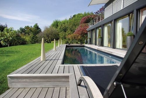 Бассейн для наружного применения - SUISSE. - PISCINES CARRE BLEU - заглубленный / из бетона