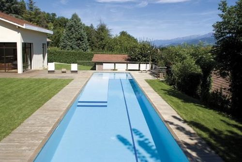 Бассейн для наружного применения - GRENOBLE 38 - PISCINES CARRE BLEU - заглубленный / из бетона
