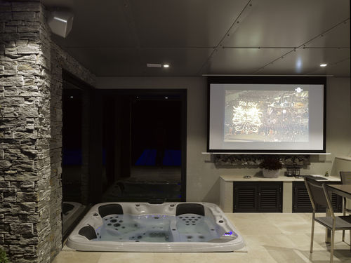 Встраиваемая спа-ванна - LILLE - PISCINES CARRE BLEU - квадратная / 5 мест / для бытового использования