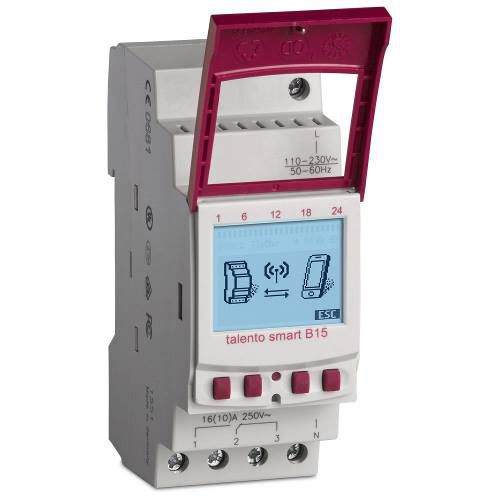 Программатор для системы отопления - TALENTO SMART B15 - Grässlin - на DIN-рейке