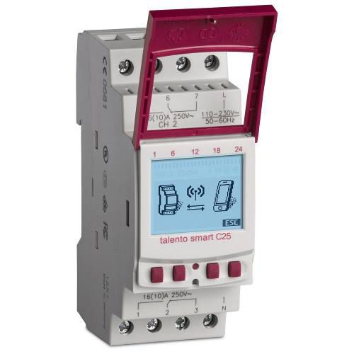 Программатор для системы отопления - TALENTO SMART C25 - Grässlin - на DIN-рейке