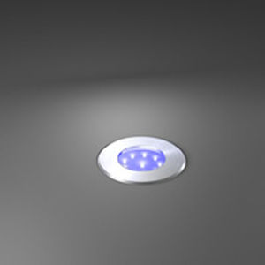 Выступающий точечный светильник - TERRA 60 - RZB - LED / круглый / сталь