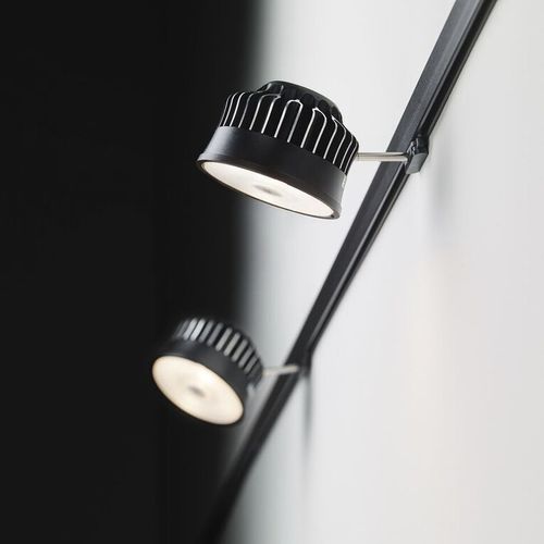Светильник на рейке LED - NINETY-FIVE SIDE S - Buschfeld Design - круглый / из металла / для профессионального использования