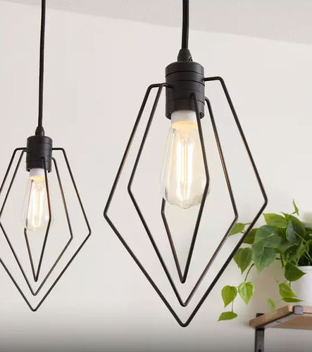 Подвесная лампа - 00043168549615 - GE Lighting - из металла / из стали / из веревки