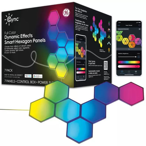 Настенная светодиодная панель - GE CYNC DYNAMIC - GE Lighting - для потолков / RGB / диммируемая