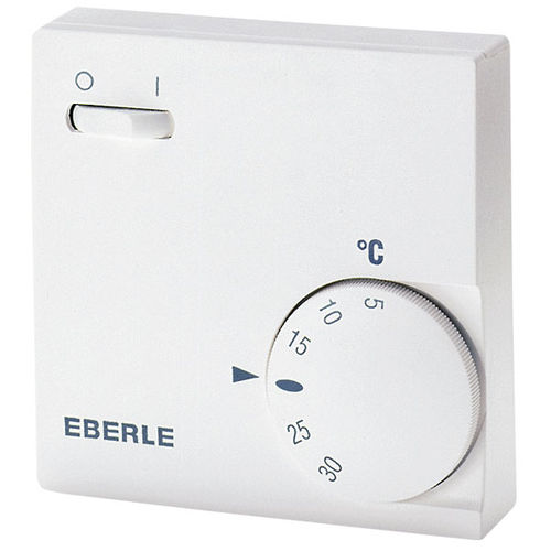 Электронный термостат - RTR R1W - Eberle Controls - с ручным управлением / для окружающей среды / настенный