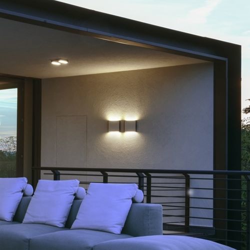 Современный настенный светильник - MIMIK 10 - PERFORMANCE IN LIGHTING - для интерьера / из литого алюминия / из нержавеющей стали