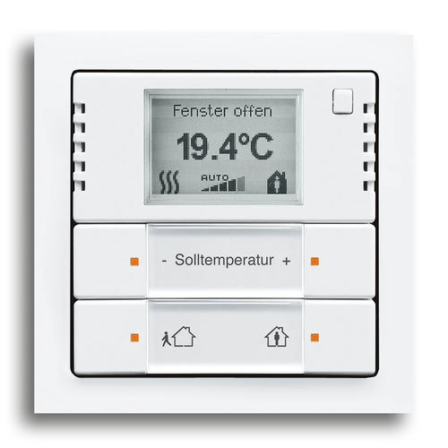 Регулятор температуры для протокола KNX - WITH TOUCH SENSOR - BUSCH-JAEGER - для гостиной / для спальни / для окружающей среды