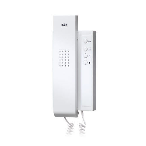 Белое переговорное аудиоустройство - HT4600 - SKS - Kinkel Elektronik - настенное / для интерьера / 4 кнопки