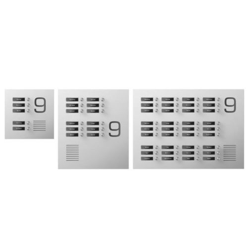 Дверная станция из нержавеющей стали - MONOBLOC - SKS - Kinkel Elektronik - из латуни / для домашнего использования / настенная