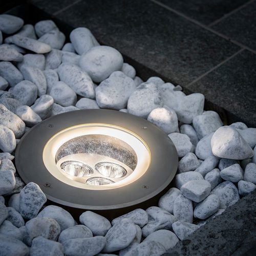 Встраиваемый точечный светильник - PASSUM UP - Goccia Illuminazione - LED / круглый / IP67