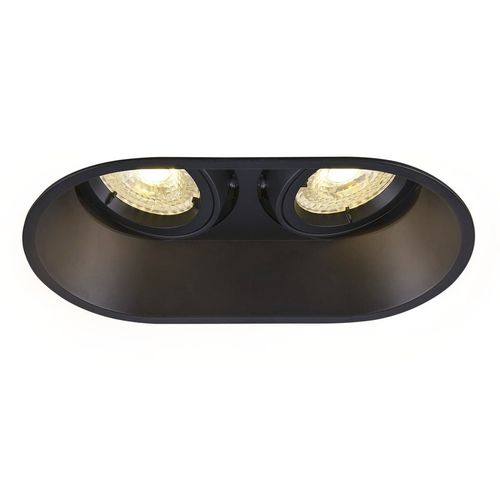 Современный потолочный светильник - HORN DOUBLE QPAR51 - SLV ELEKTRONIK - овальный / из алюминия / LED