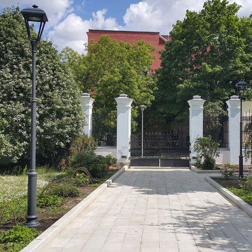 Городской фонарный столб - 3202 LUCERNA Q2  - Disano Illuminazione - классический / из литого алюминия / с диффузором из закаленного стекла