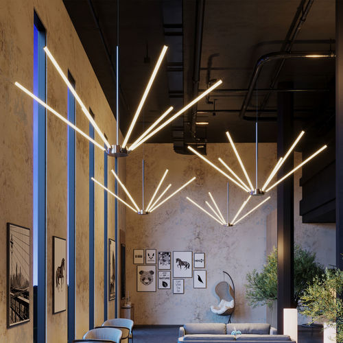 Подвесной светильник - LYSABEL - Intra Lighting d.o.o. - LED / линейный / вертикальный