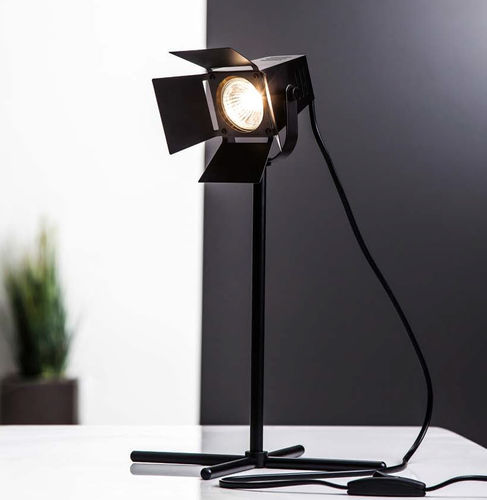 Настольная лампа - MOVIE - Brilliant - из металла / современная / проводная