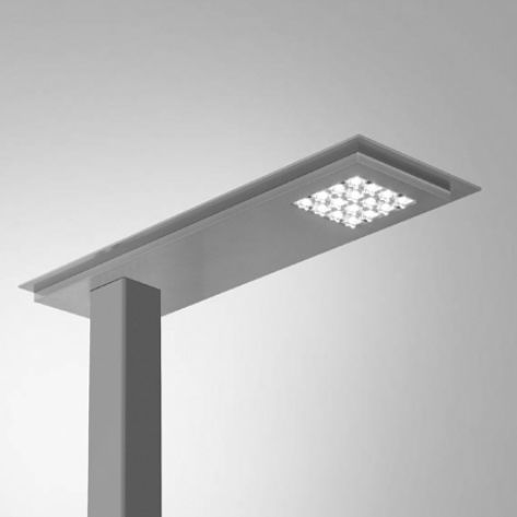 Столб для освещения - SQUARE - LECCOR Leuchten GmbH - из нержавеющей стали / из стали, покрытой порошком / персонализированный