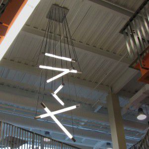 Светильник на кабеле LED - FIACCOLA  - LECCOR Leuchten GmbH - флюоресцентный / линейный / из нержавеющей стали