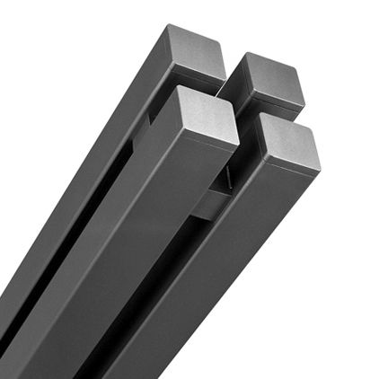 Столб для освещения - 4-SQUARE  - LECCOR Leuchten GmbH - из нержавеющей стали
