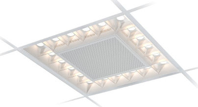 Встраиваемый светильник в потолок - XL-20 - Thorlux Lighting / F.W. Thorpe PLC - LED / квадратный / из металла