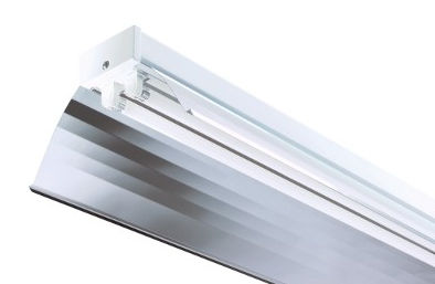 Современный потолочный светильник - KANBY MIRROR - Thorlux Lighting / F.W. Thorpe PLC - линейный / из алюминия / флюоресцентный