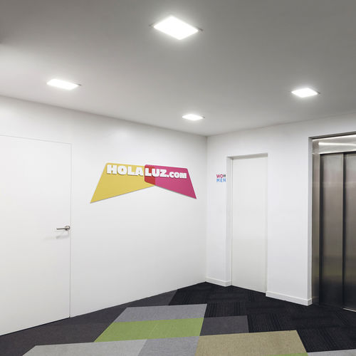 Встраиваемый даунлайт - MADISON - Arkos Light - Oscaluz, - LED / квадратный / IP43